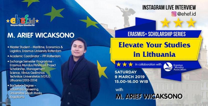 RECAP: IG LIVE INTERVIEW "ERASMUS+ SCHOLARSHIP SERIES: Elevate Your Studies in Lithuania”