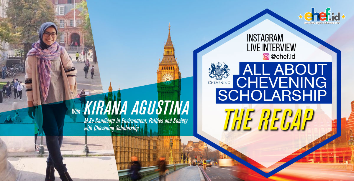 Kunci Sukses Kirana Agustina, Peraih Chevening Scholarship 2017